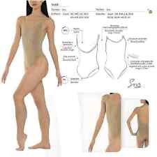 Sottobody Danza Classica 🩰 Body intimo donna nude carne Ballerina Ballo Saggio
