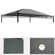 Telo di Ricambio per Tetto Pergola Gazebo Cadice 4x3m, Grigio