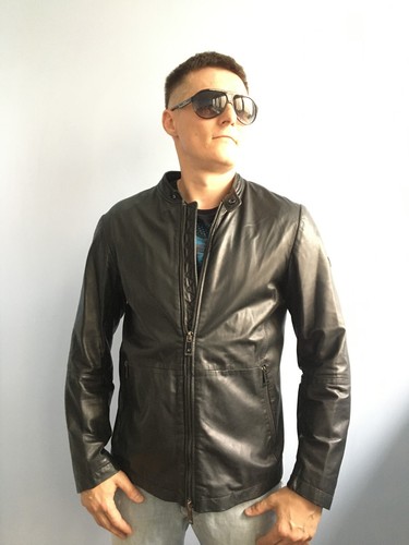 Armani jeans cafe racer giacca - cafe,