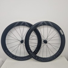 Hollowgram Knot 64 set ruote in carbonio, freni a disco. TLR. Mozzo libero Shimano.