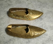 x2 Brass ALI BABA SLIPPERS