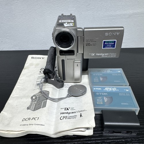 Sony handycam dcr pc1 minidv - dcr-pc1,