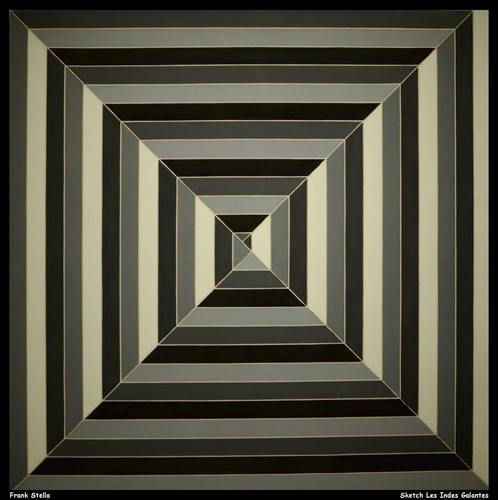 Frank stella schizzo les indes - schizzo,