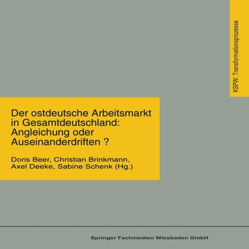 Der ostdeutsche arbeitsmarkt - der,