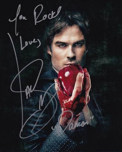 Ian somerhalder autografo - ian,