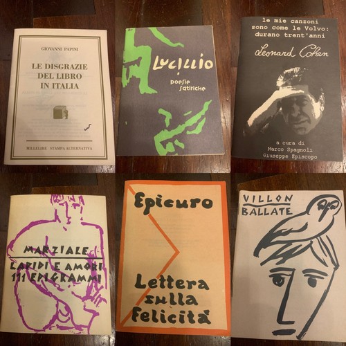 Lotto libri stampa - lotto, 6