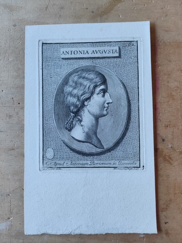 Incisione acquaforte antonia - incisione, "antonia