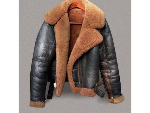 Giacca uomo shearling aviatore