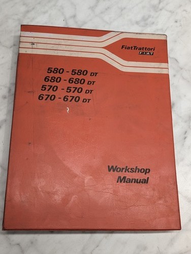 Manuale officina fiat - manuale, trattori