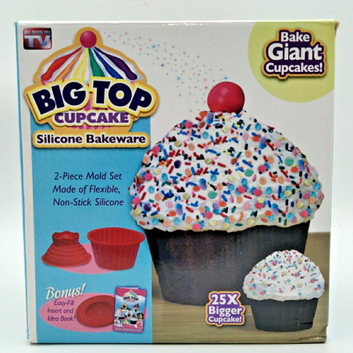Big top cupcake silicone - cupcake,
