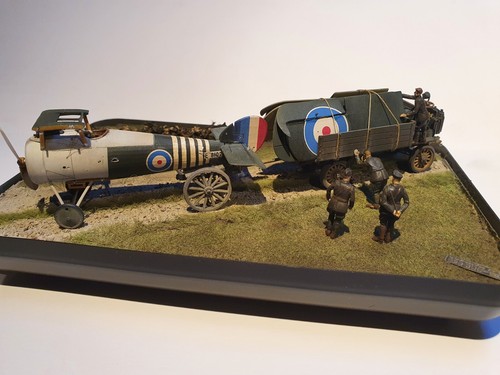 Diorama wwi sopwith snipe - diorama,