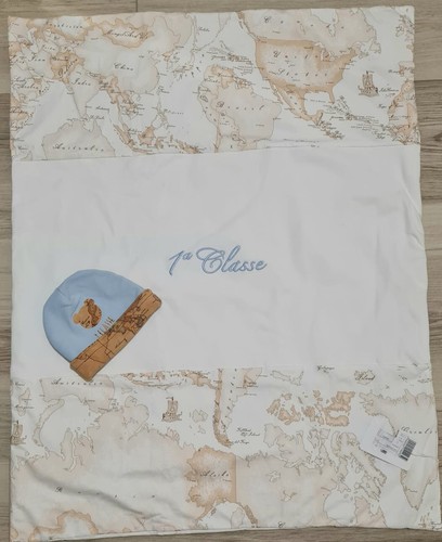 Coperta carrozzina berretto - e,