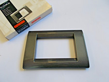 GEWISS PLAYBUS GW32003 3M PLACCA GRIGIO ARDESIA