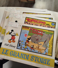 Walt Disney LE GRANDI STORIE 12 volumi SERIE COMPLETA Mondadori 1967 b/n