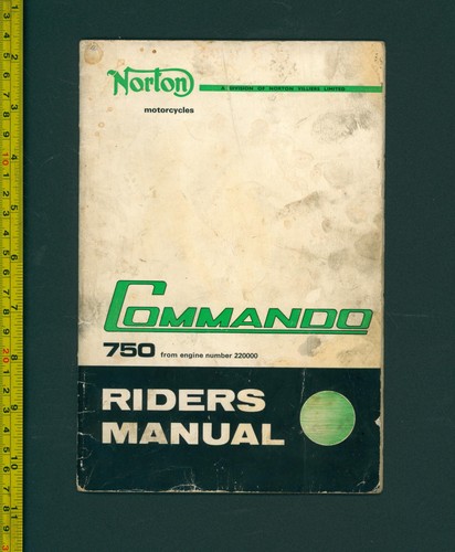 Norton 750 commando riders - commando,