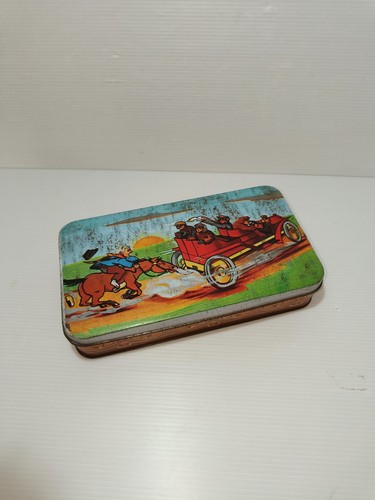 Scatola latta vintage - ,, leggi