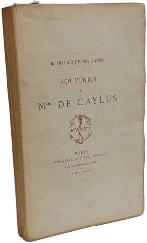 Souvenirs mme caylus - souvenirs, de