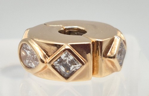 Pandora met clip charm oro - met,