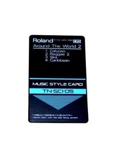 Roland Tn-Sc1-05 Around The World 2 Card Music Styles Per Modelli Serie E - Kr