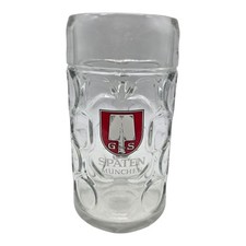 Spaten munchen glass - glass, bubble