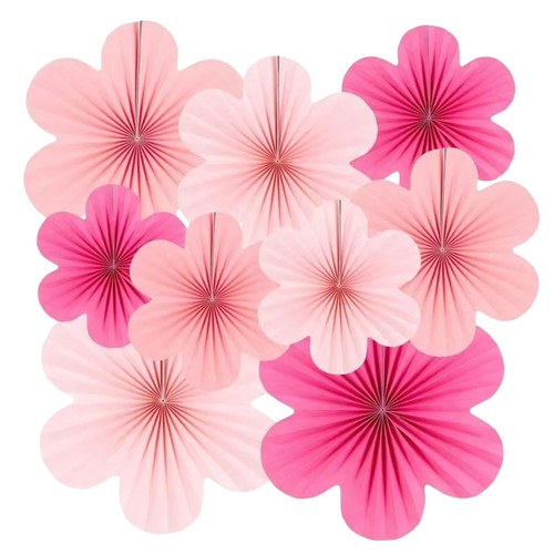 Jynxor 9pcs ventagli carta - di,