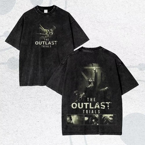 Outlast shirt videogioco - outlast, t-shirt