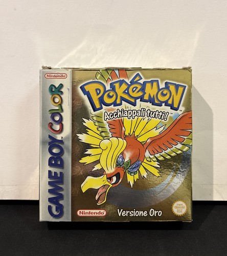 Pokemon versione oro - oro, nintendo