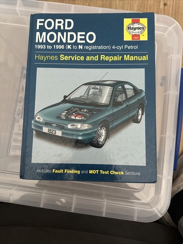 Haynes manual ford mondeo - haynes,