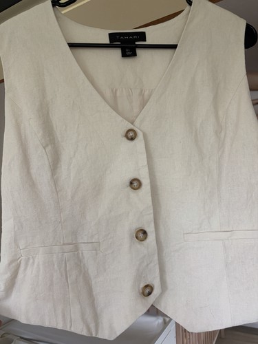 Gilet corto senza maniche