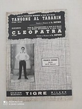FRANCO MIMMO "TANGONE AL TABARIN" - FRANCHINO - GINO SPAZZOLA "CLEOPATRA" - 1963