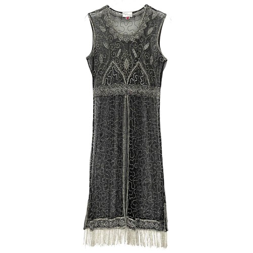 Maxi abito vintage trasparente