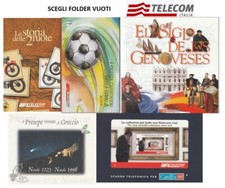 Scegli folder telecom - folder, vuoti