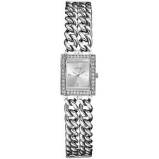 Catene nuove autentiche Guess tono argento doppie inox u85119l1 nuove con TAg