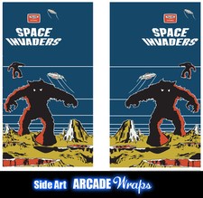 Space invaders arcade - space, side