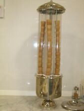 Porta coni gelato professionale girevole base cromata 