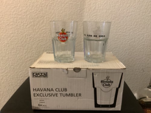 Lot verres havana club el - verres,