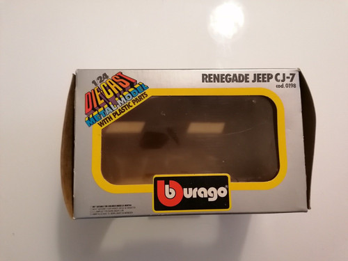 Bburago renegade jeep - bburago, 1/24