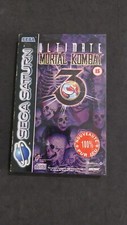 ULTIMATE MORTAL KOMBAT 3 SEGA SATURN PAL ITALIANO ESPANA USATO COMPLETO