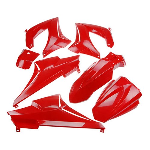 Kit carene pezzi rosso derbi - carene, 7