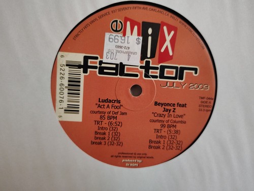 The mix factor july - -,