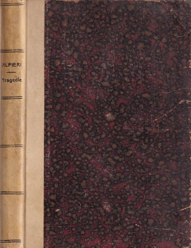 Tragedie vittorio alfieri - .,