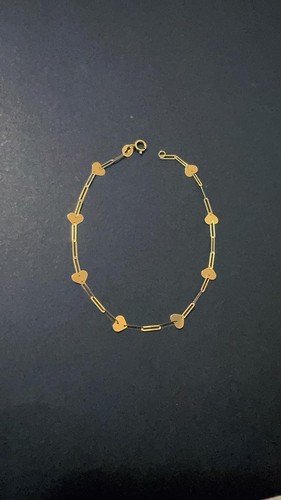 Bracciale fantasia con cuori - fantasia,