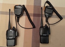 Coppia di pmr446 polmar work3 con accessori (modificabili a versione Export)