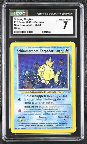 Cgc german shining magikarp - cgc, 7
