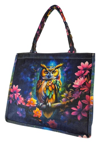 Borsa shopper gufo - borsa, da