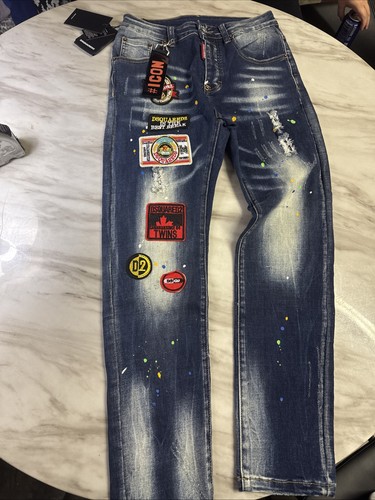 Pantaloni denim dsquared2 - denim,