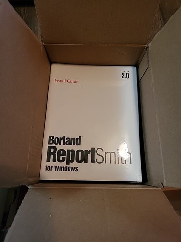 Borland visual reportmithper - visual,