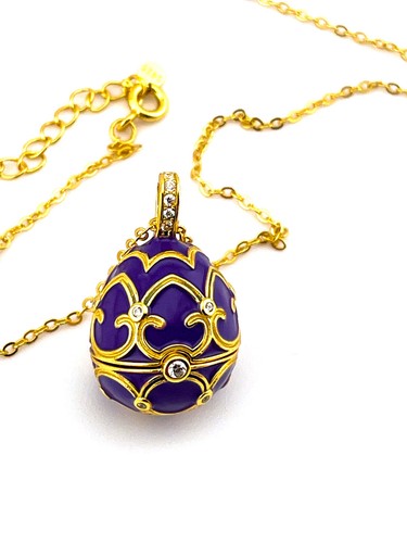 Faberge stile uovo gioielli