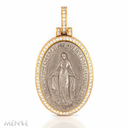 Medaglione ciondolo madonna - medaglione,