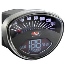 CONTACHILOMETRI DIGITALE SIP 2.0 NERO PRIMAVERA ET3 VESPA 50 90 SS 125 GT GTR